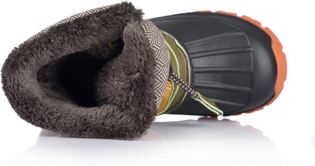 Nova Mountain Boy'S and Girl'S Waterproof Winter Snow Boots