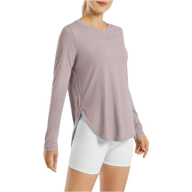 G4Free Women'S UV Sun Protection Long Sleeve Scoop Neck Workout Shirt Gym Tops Activewear,Tiktokshopblackfriday